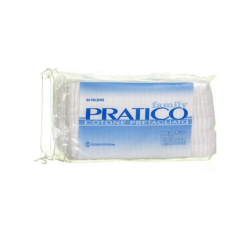 Cotone pretagliato family 10x10cm 60 pezzi