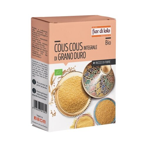 Cous cous integrale grano duro bio 500 g