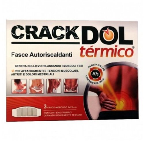 Crackdol termico fascia autoriscaldante 6 pezzi