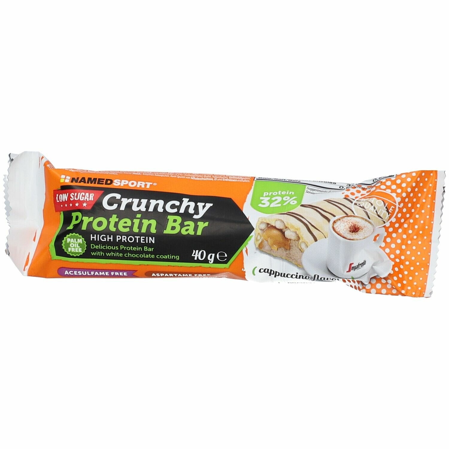 Crunchy proteinbar cappuccino 40 g
