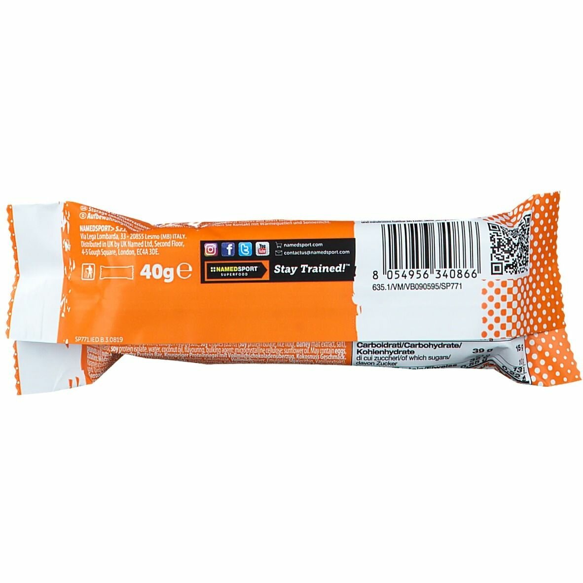 Crunchy proteinbar coconut dream 1 pezzo 40 g