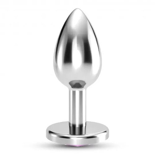  Crushious Plug Anale Bijou Rosa 7 cm Con Custodia Di Velluto