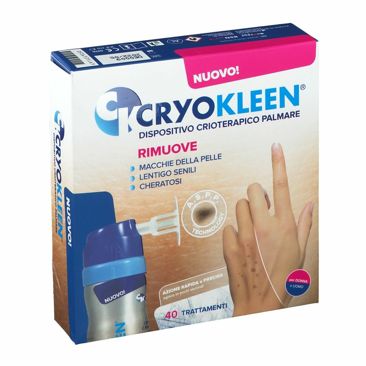 Cryokleen trattamento macchie e lesioni della pelle 23 ml