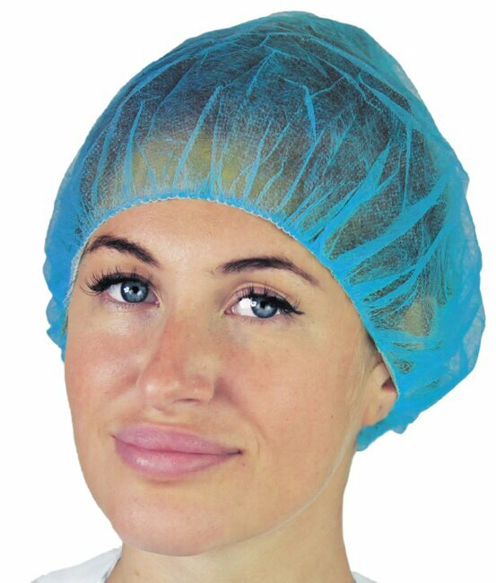 Cuffia tonda tnt azzurro 100 pezzi