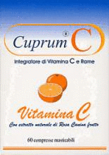 Cuprum c vitamina c+ rame 60 g