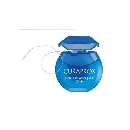 Curaprox df 834 dental floss waxed 50 metri