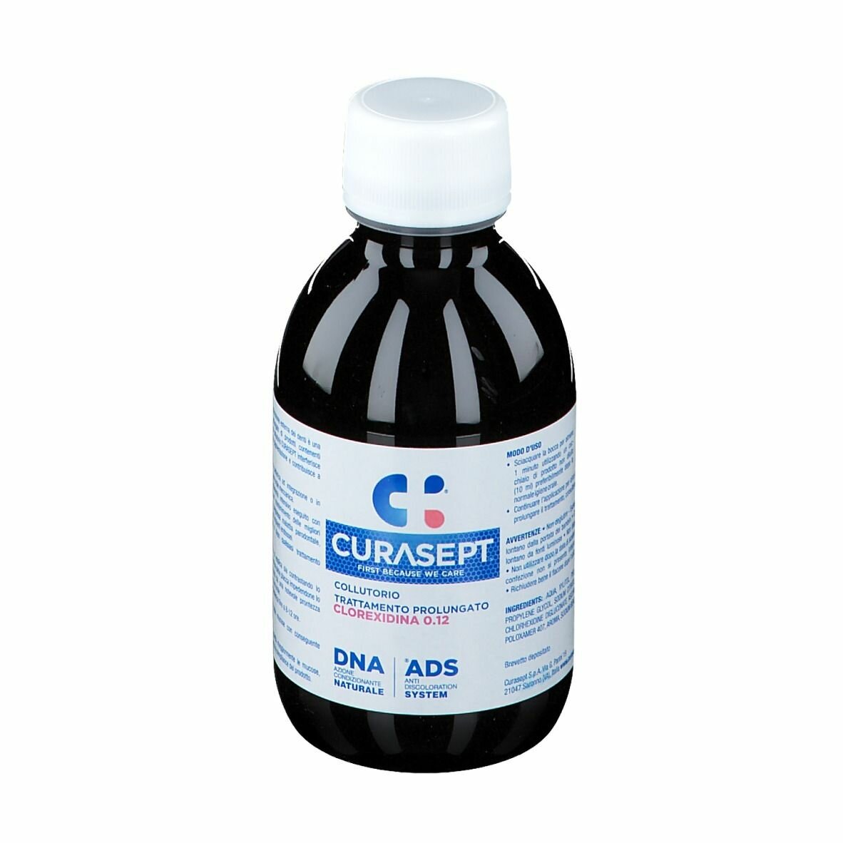 Curasept collutorio 0,12 200 ml ads + dna