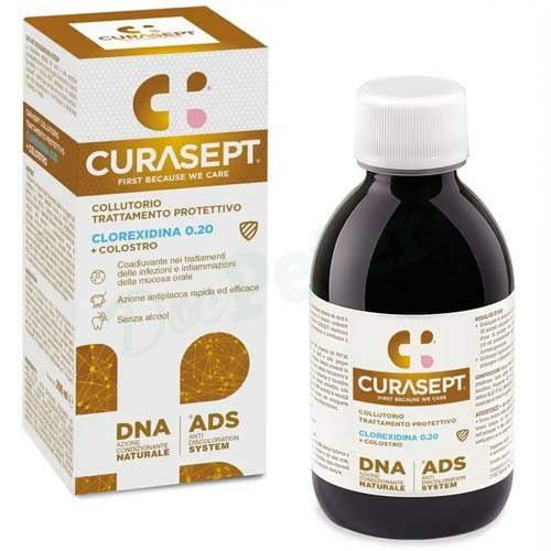 Curasept Collutorio ADS + DNA Trattamento Protettivo 200 ml