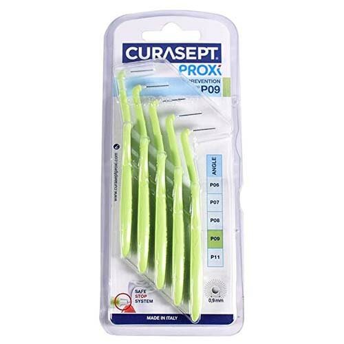 Curasept Proxi Angle Prevention P09 ISO 2 Verde Chiaro 5 Pezzi