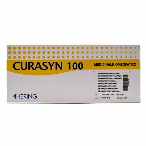 Curasyn 100 granuli 30 capsule 500 mg