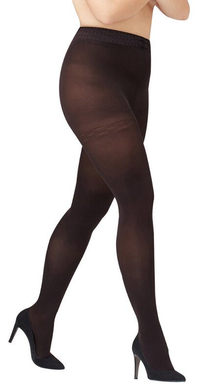 Curvy 70 opaque collant nero 4l-xl
