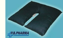 Cuscino fibra in silicone con foro