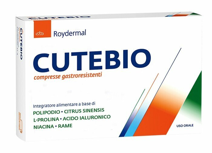Cutebio Integratore Alimentare Azione Antiossidante 30 Compresse