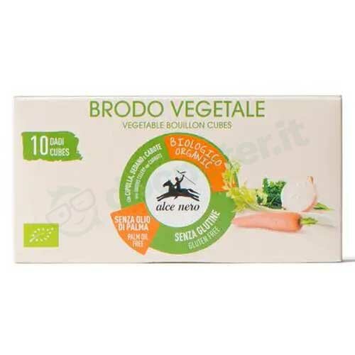 Dado Vegetale Biologico Senza Olio di Palma 100 g