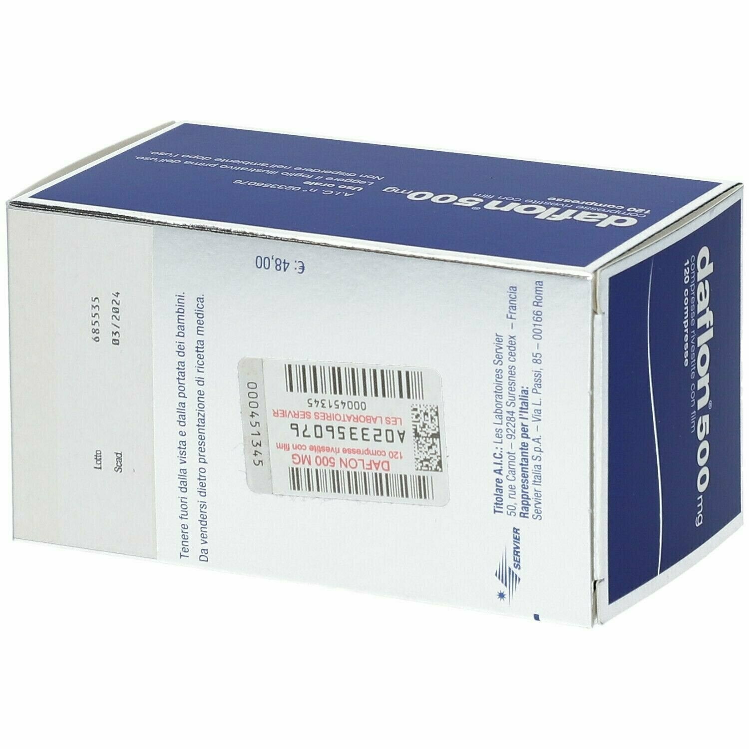 Daflon 120cpr riv 500mg