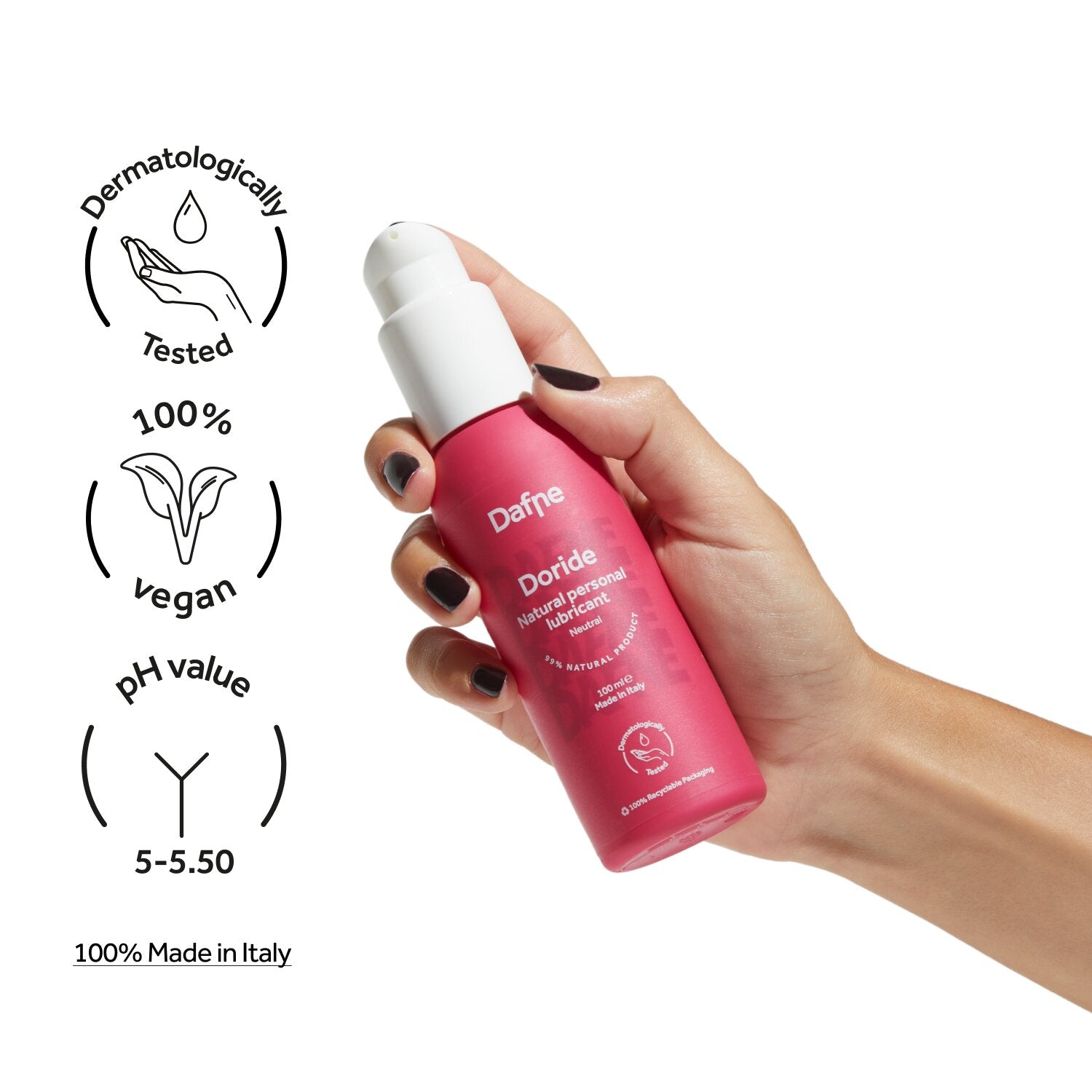 Dafne doride natural personal lubricant neutral 100ml
