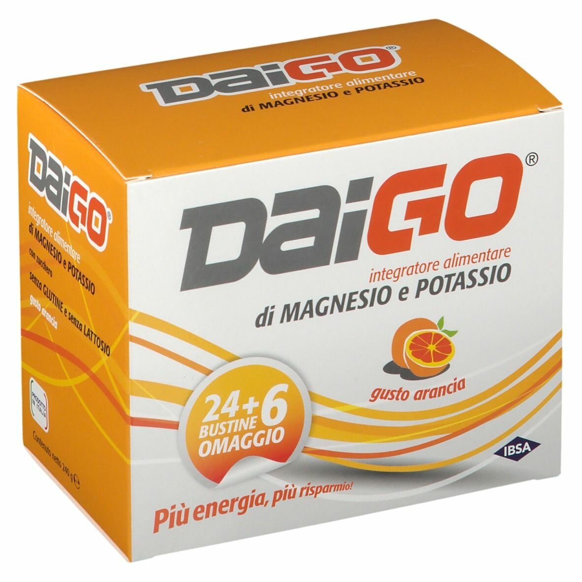 Daigo arancia 24 + 6 bustine omaggio 240 g