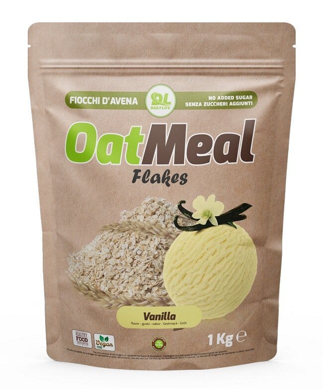 Daily life oatmeal flakes gusto vaniglia 1kg