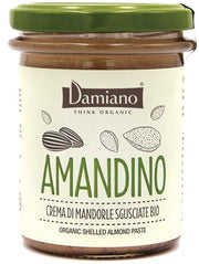 Damiano amandino crema di mandorle sgusciate bio 180g