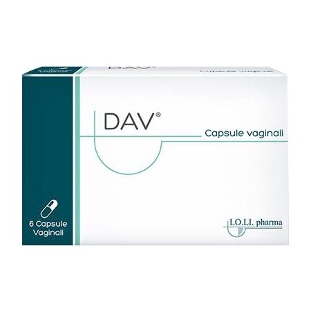 Dav capsule vaginali 6 pezzi