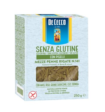 De cecco mezze penne rigate n.141 250 g