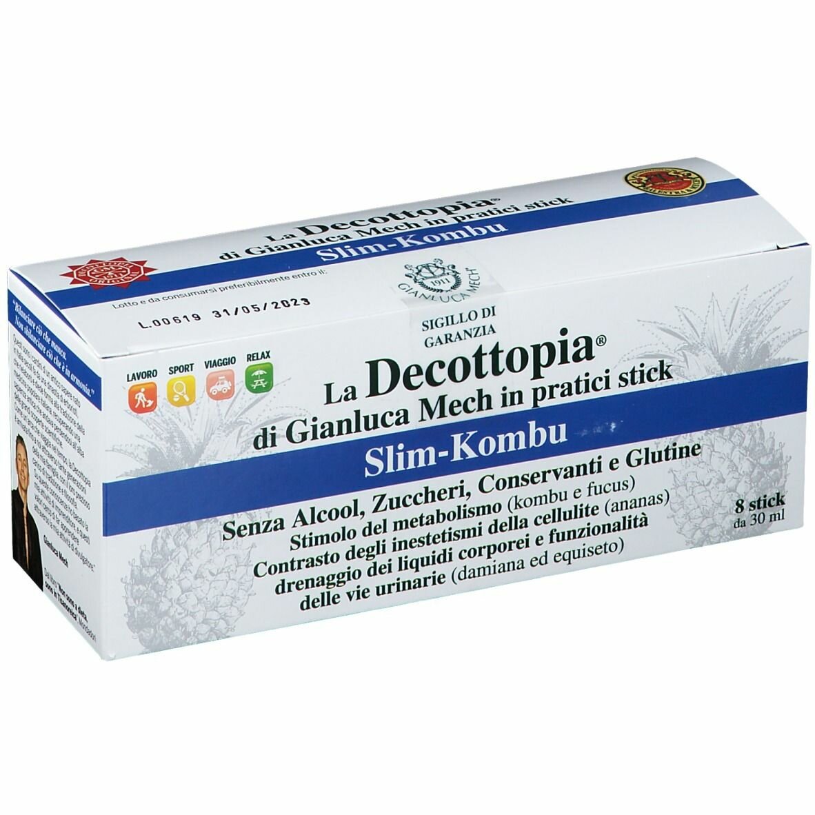 Decopocket slim kombu 8 x 30 ml
