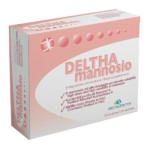 Deltha mannosio 20 bustine 60 g