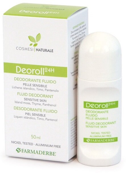 Deoroll deodorante fluido pelle sensibile 50 ml