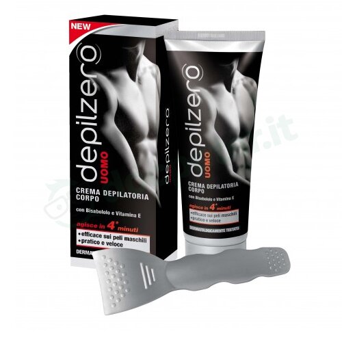Depilzero crema corpo uomo 200 ml