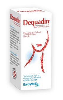 Dequadin 0,5% spray per mucosa orale 28 ml 