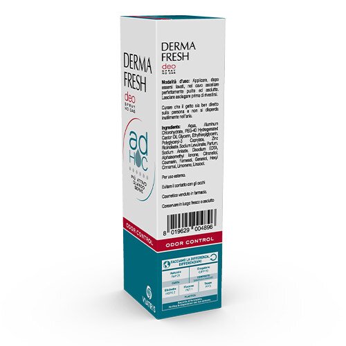 Dermafresh Ad Hoc Odor Control Deodorante Spray No Gas 100 ml