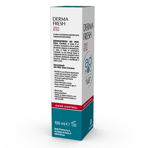 Dermafresh Ad Hoc Odor Control Deodorante Spray No Gas 100 ml