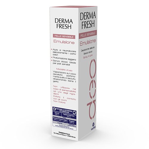 Dermafresh Deo Emulsione Deodorante Pelle Sensibile 75 ml