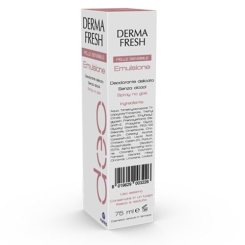 Dermafresh Deo Emulsione Deodorante Pelle Sensibile 75 ml
