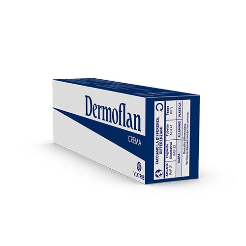 Dermoflan Crema Lenitiva per Dermatiti ed Eritemi 40 ml
