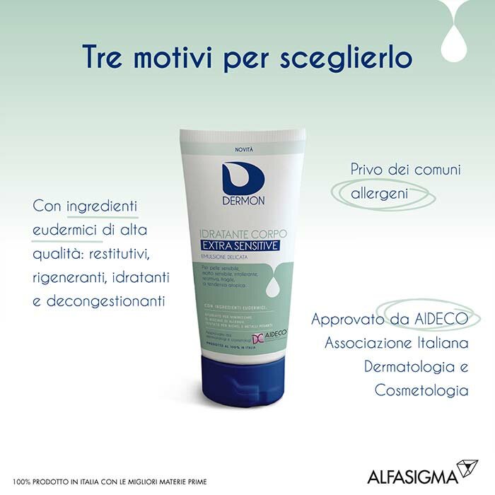 Dermon Idratante Corpo Extra Sensitive Emulsione Corpo 200 ml