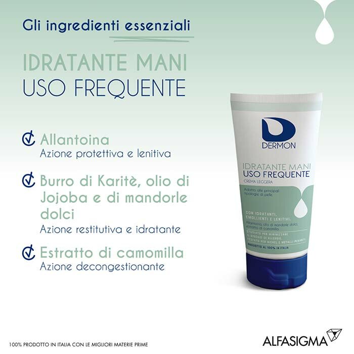 Dermon Idratante Mani Uso Quotidiano 100 ml