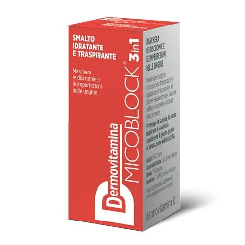 Dermovitamina Micoblock 3 In 1 Smalto Idratante Arancio 5 ml