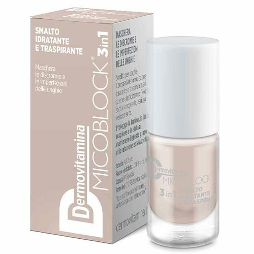 Dermovitamina Micoblock 3 In 1 Smalto Idratante Beige 5 ml