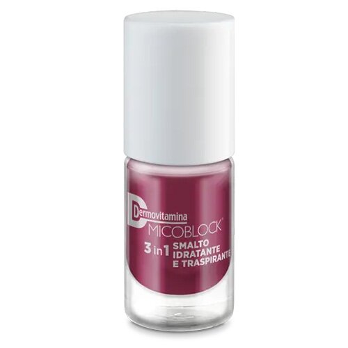 Dermovitamina Micoblock 3 In 1 Smalto Idratante Bordeaux 5 ml