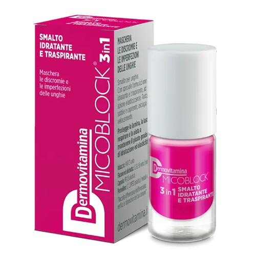 Dermovitamina Micoblock 3 In 1 Smalto Idratante Fuxia 5 ml