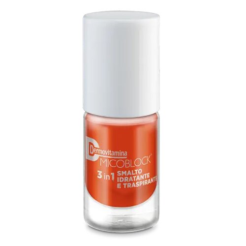 Dermovitamina Micoblock 3In1 Smalto Idratante Arancio Scuro 5 ml