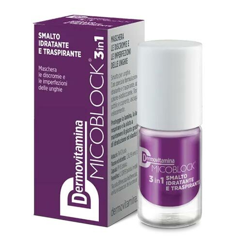 Dermovitamina Micoblock 3In1 Smalto Idratante Viola 5 ml