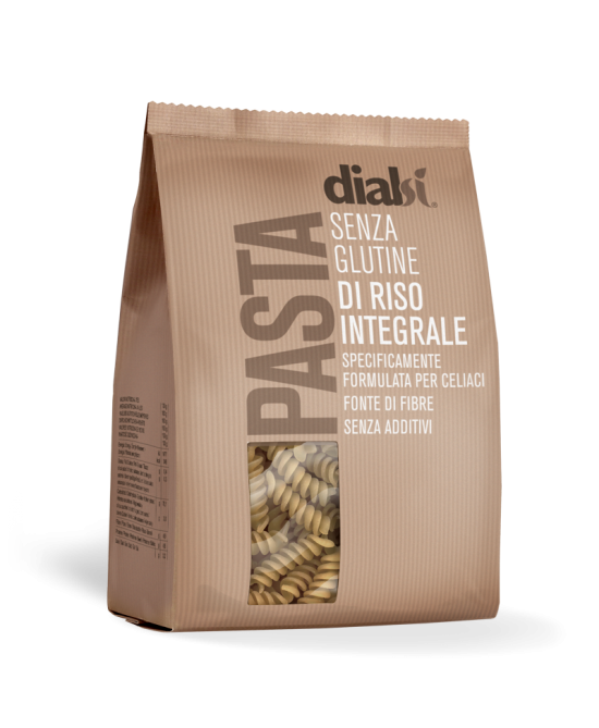 Dialsi' Pasta Riso Integrale Fusilli numero 33 400 g