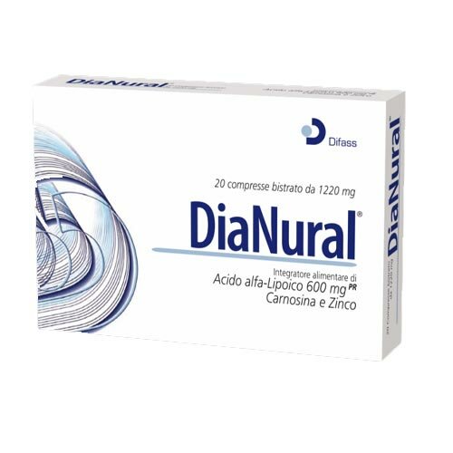 DiaNural Integratore Alimentare Tonificante 20 Compresse