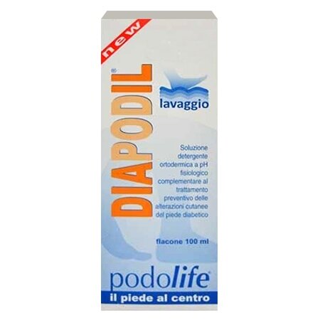 Diapodil lavaggio soluzione detergente ortodermico 100 ml