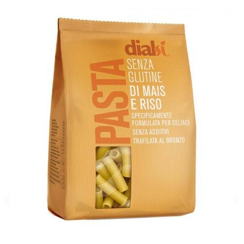 Diasì Pasta di Mais e Riso Formato Maccheroncini n.35 400g