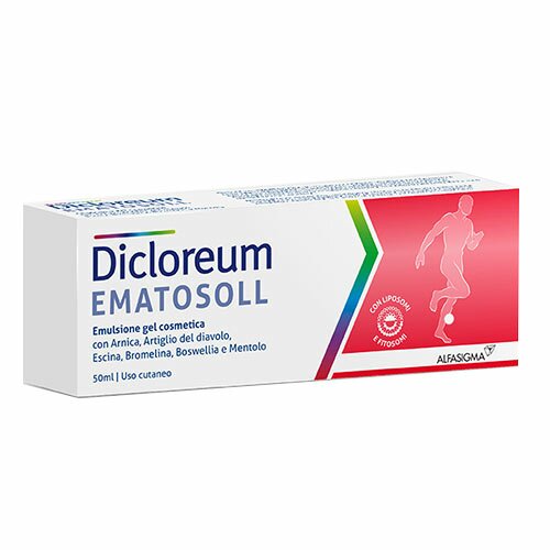 Dicloreum Ematosoll Gel ad Azione Antidolorifica 50ml
