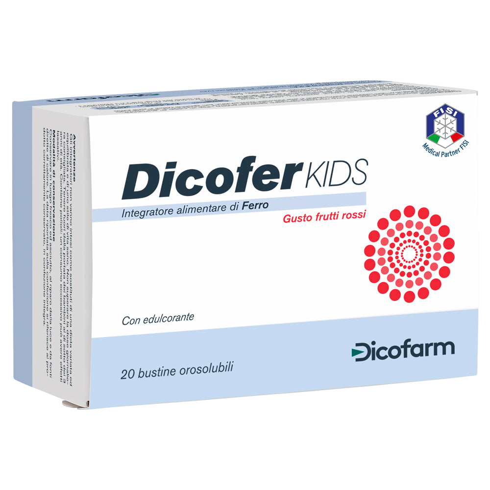 Dicofer kids 20 bustine orosolubili