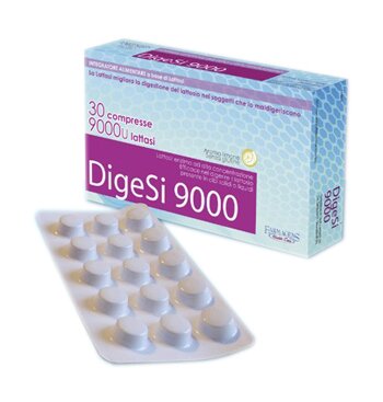 Digesi 9000 30 compresse 9000u lattasi